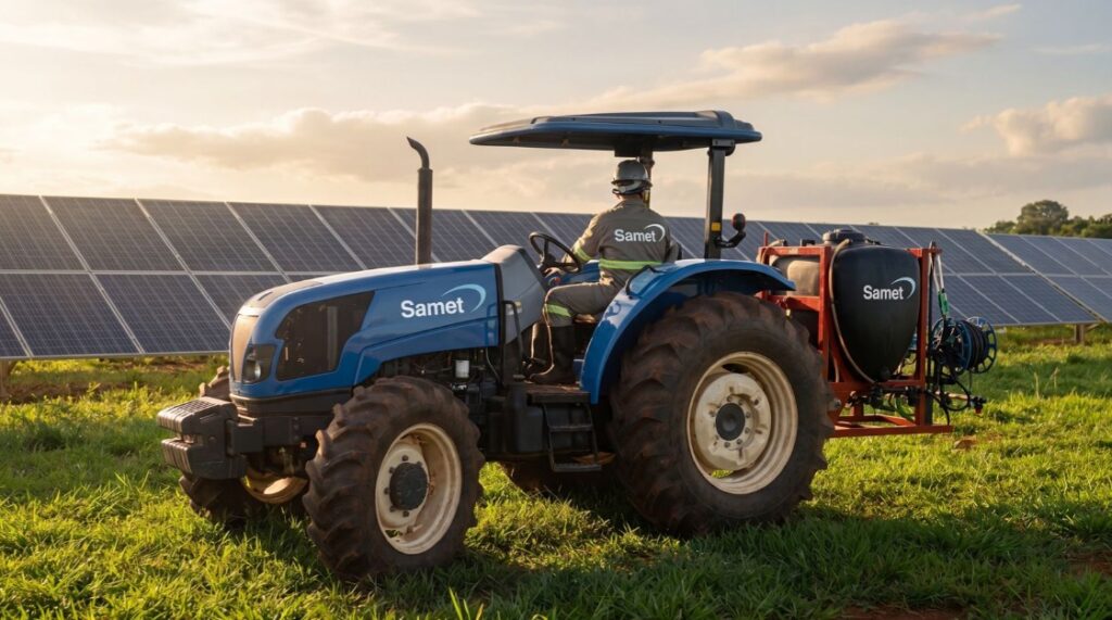 Recuperação ambiental em usinas solares e créditos de carbono.
